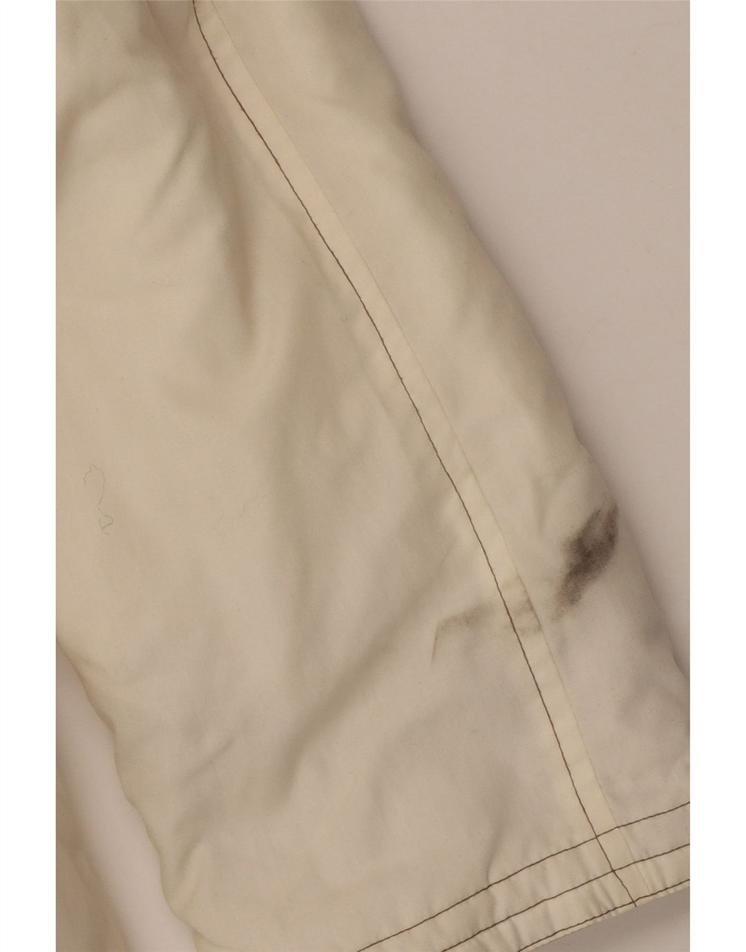 MAJESTIC Trenca con capucha para mujer UK 20 2XL Off White Floral