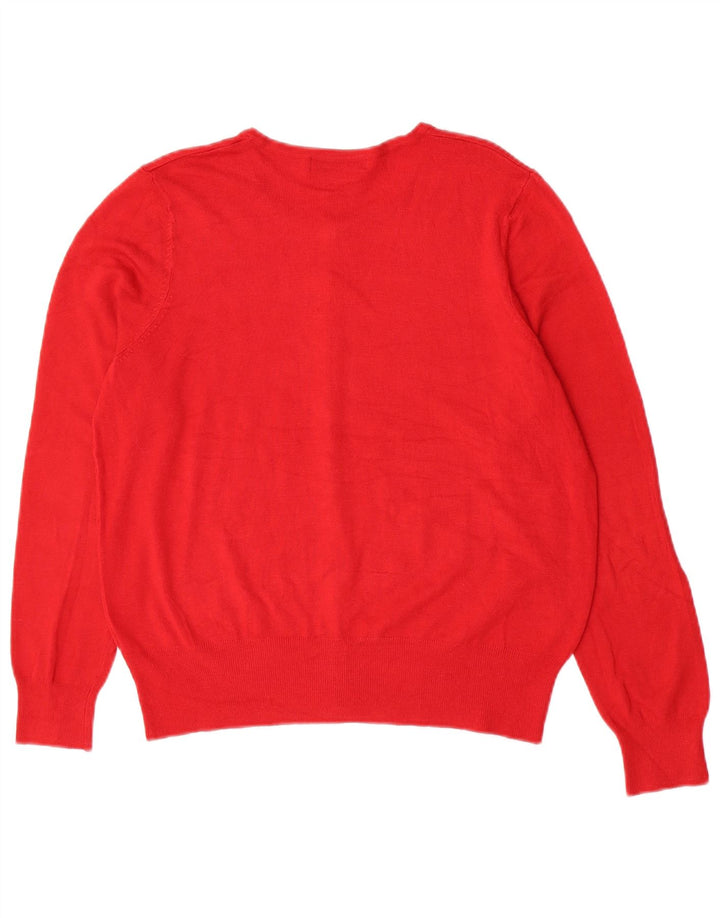Marks & Spencer - Cárdigan para mujer, talla 40, color rojo mediano
