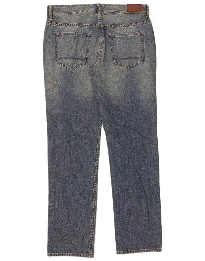 Timberland Vaqueros rectos para hombre W35 L33 Algodón azul
