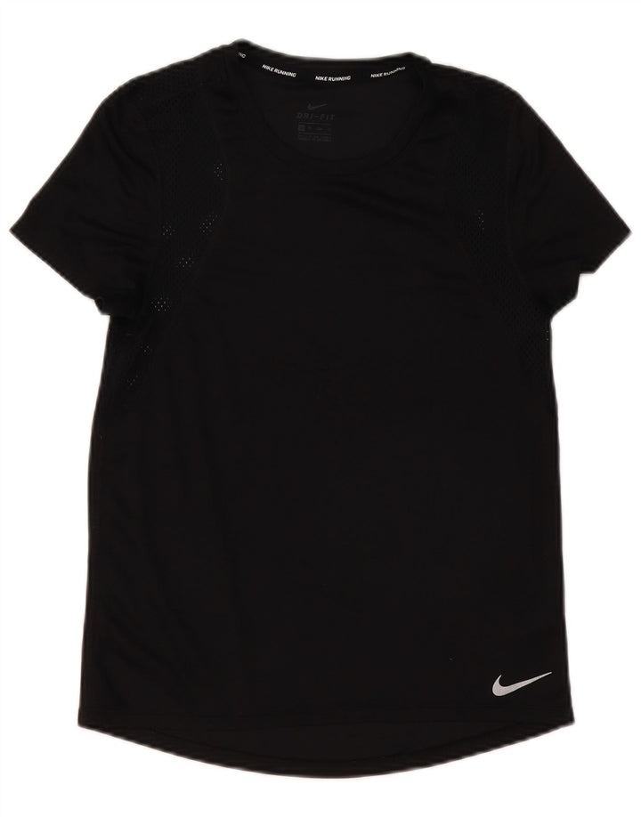 Camiseta Nike Dri Fit para hombre Top XS Poliéster negro