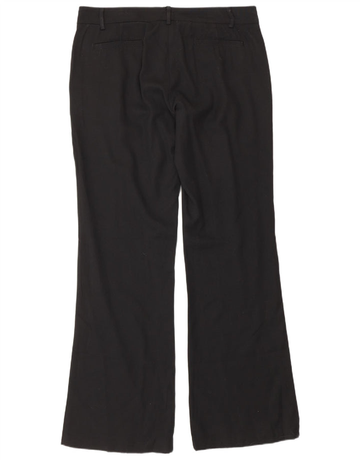 Red by Valentino Pantalones casuales con corte de bota para mujer IT 44 Medium W30 L33 Negro