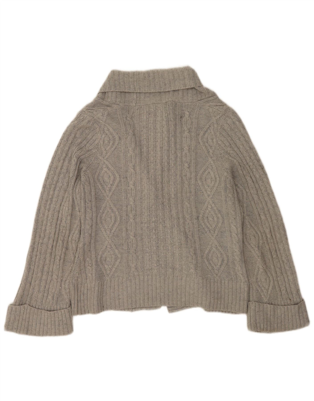 Marks & Spencer - Cárdigan para mujer (talla 40), acrílico gris grande