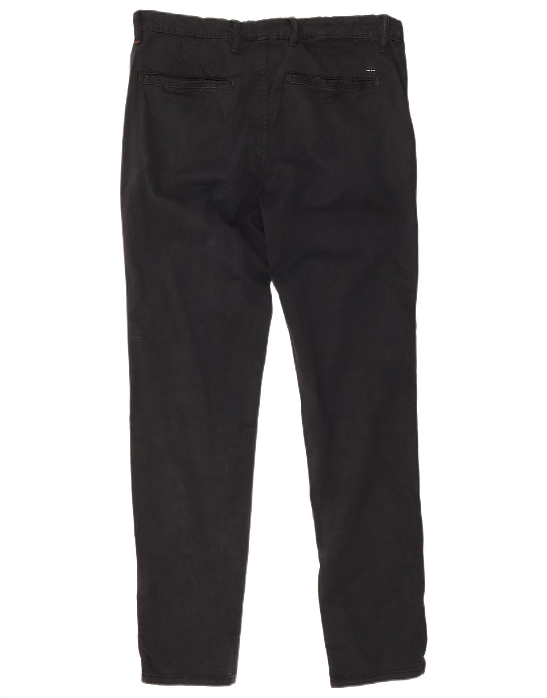 Zara Mens Slim Chino Pantalones EU 40 Medium W31 L30 Negro