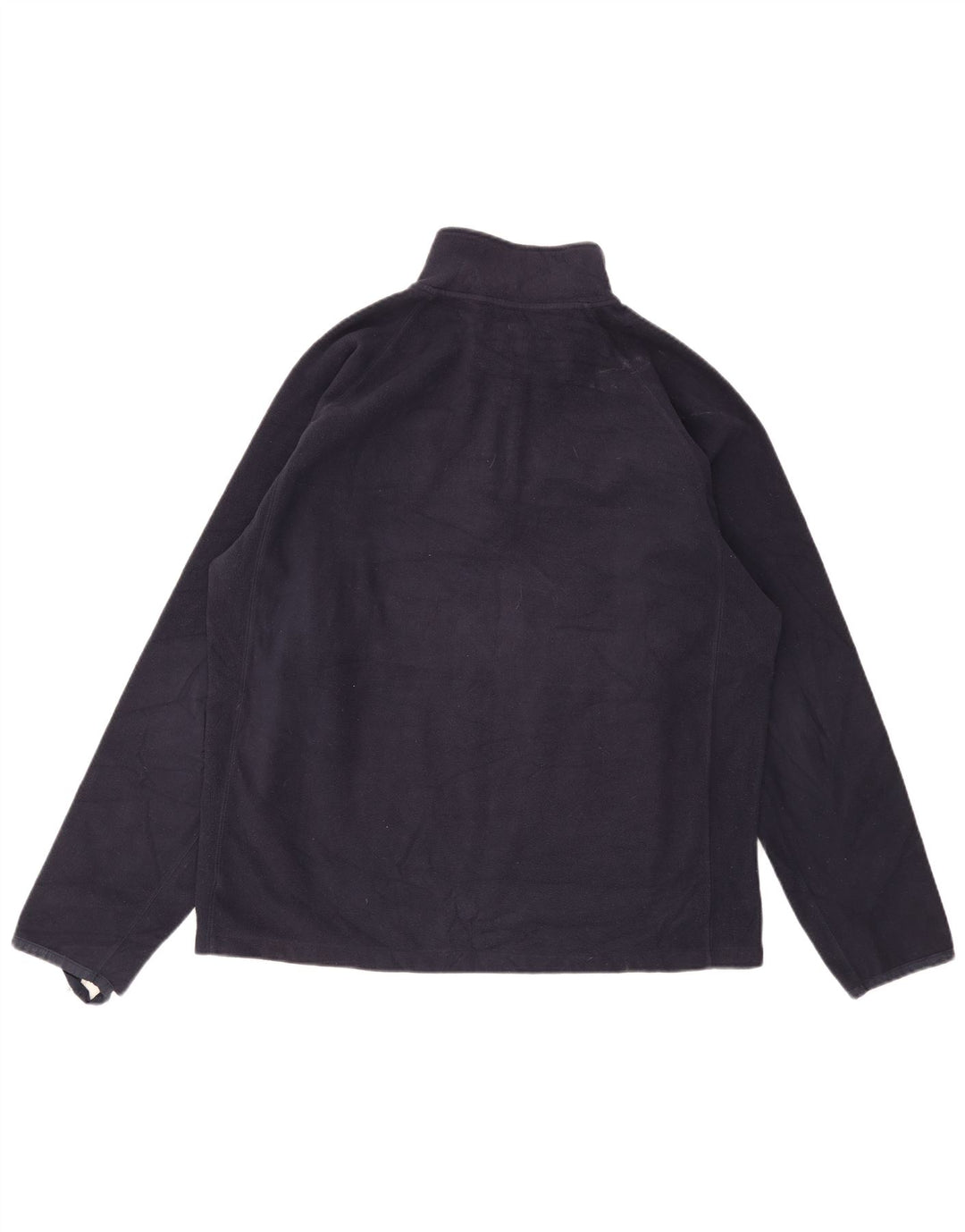 Gap Jersey De Forro Polar Con Cremallera Y Cuello Para Hombre XL Azul Marino