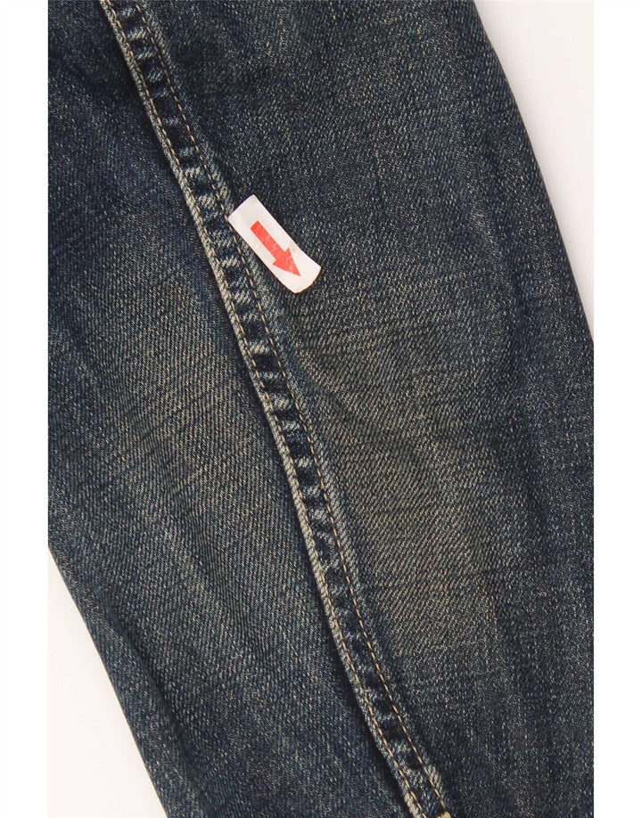 Chaqueta vaquera corta para mujer Gas UK 46 Grande Algodón azul marino