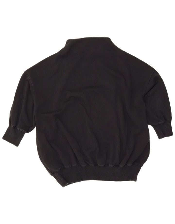 NIKE Sudadera extragrande de manga 3/4 para mujer, talla 40, color negro