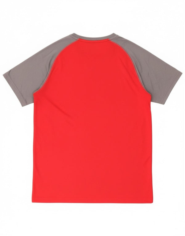 Camiseta IsoCool para hombre de Mountain Warehouse Camiseta con bloques de color rojo medio