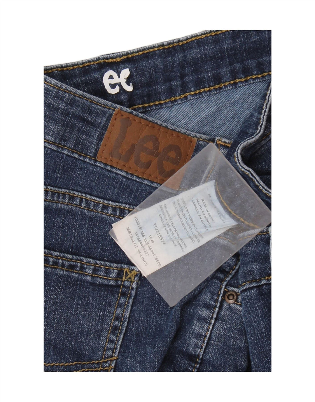 LEE Capri Jeans para Mujer US 16 2XL W36 L22 Algodón Azul