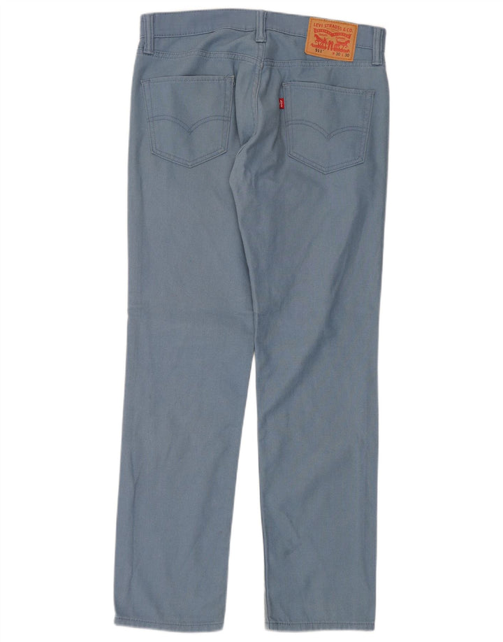 Levi's Mens 511 Slim Casual Pantalones W30 L30 Algodón Azul