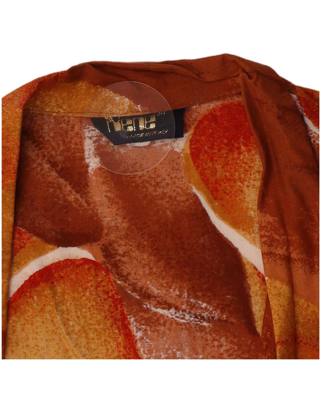Rene Chaqueta Blazer De 1 Botón Para Mujer IT 44 Marrón Medio Floral