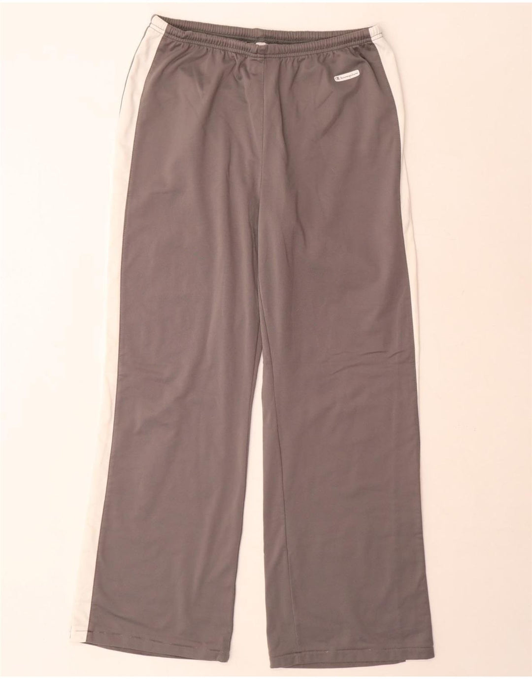 Champion Pantalones de chándal para mujer ES 40 XL Gris Colorblock Poliéster