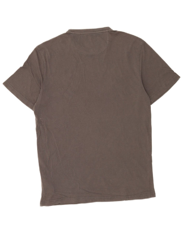Napapijri Camiseta Hombre Top Small Gris Algodón