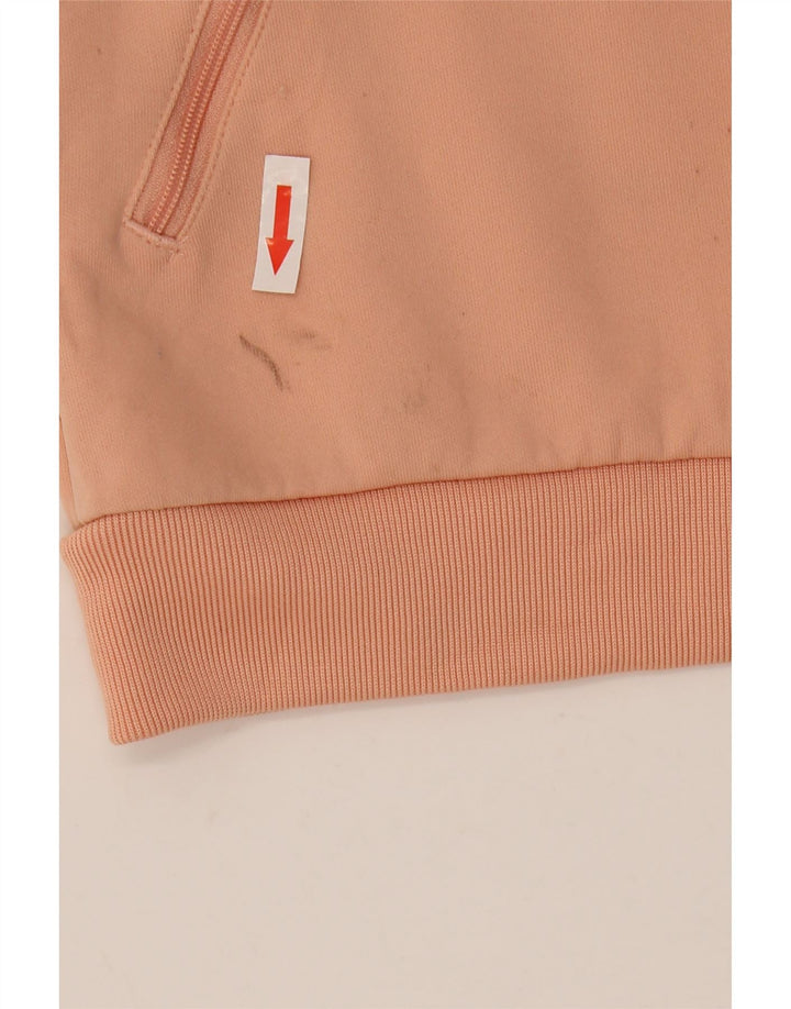 ADIDAS Chaqueta superior de chándal para mujer Reino Unido 14 Poliéster rosa medio