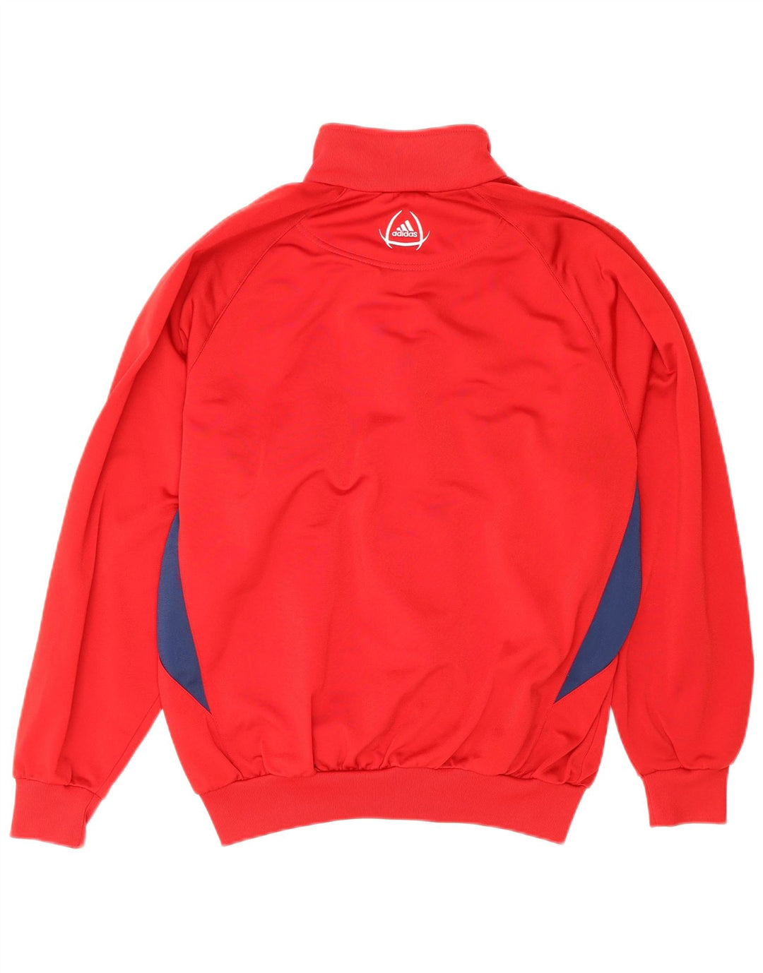 Adidas Chaqueta de chándal para niños 13-14 años Rojo Colorblock Poliéster