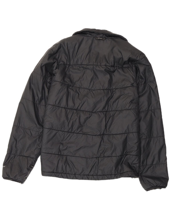 Columbia Chaqueta acolchada con forro intercambiable para hombre UK 36 Small Poliéster negro