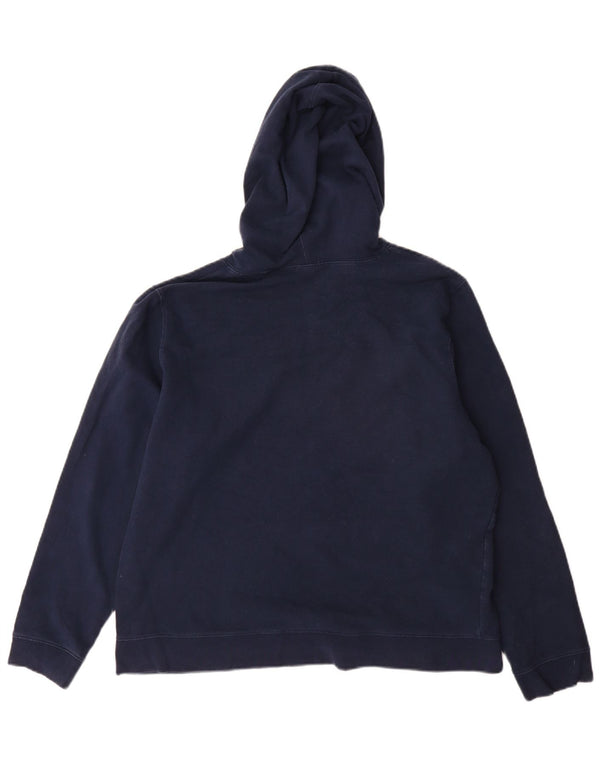 Gap Sudadera con capucha gráfica para mujer UK 20 2XL Algodón azul marino