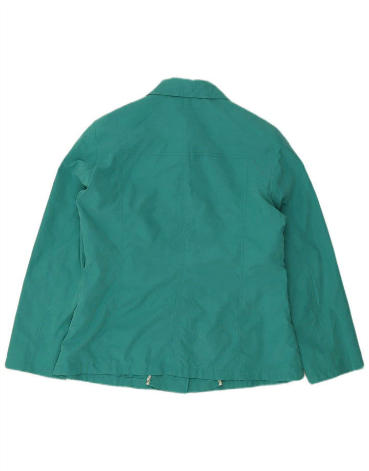 Marks & Spencer Chaqueta Bomber para Mujer UK 40 Poliéster Verde Medio