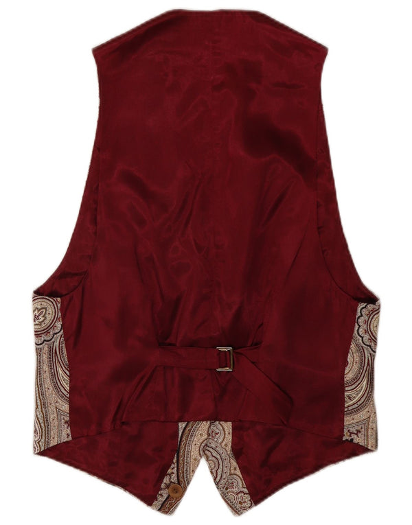 Chaleco Kenzo Mujer EU 40 Mediano Lana Paisley Multicolor