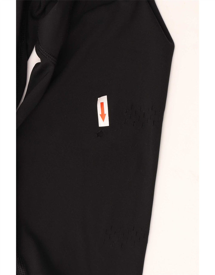 Leggings Reebok De Cintura Alta Para Mujer Pequeños Nylon Negro