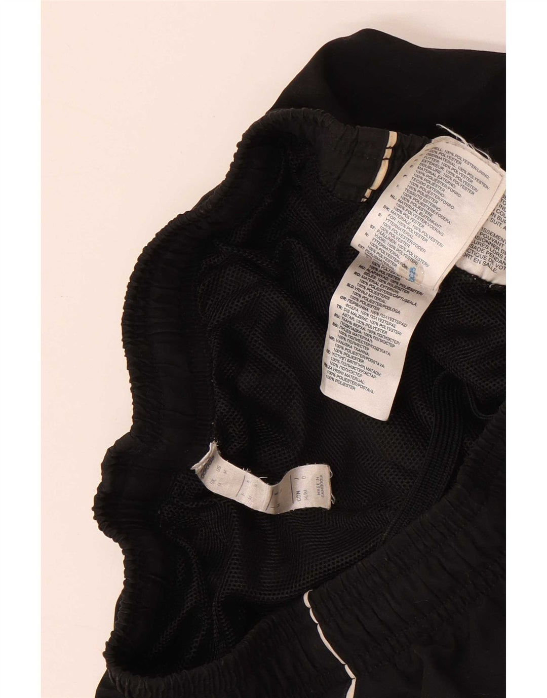 Pantalón De Chándal Adidas Hombre Mediano Negro Poliéster