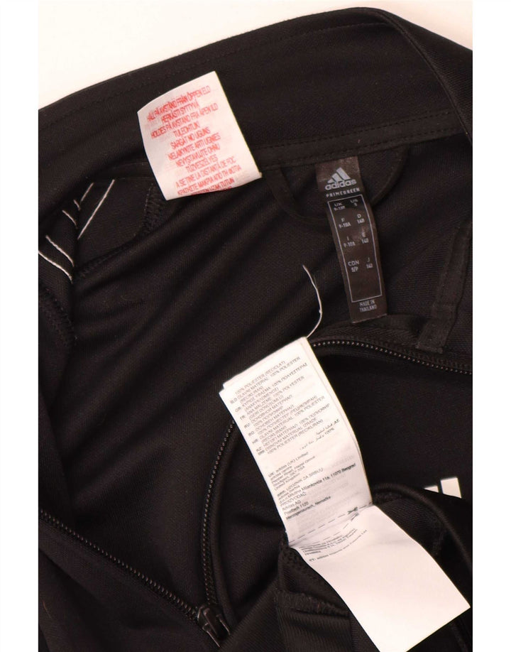Adidas Chaqueta de Chándal para Niños 9-10 Años Negro Poliéster