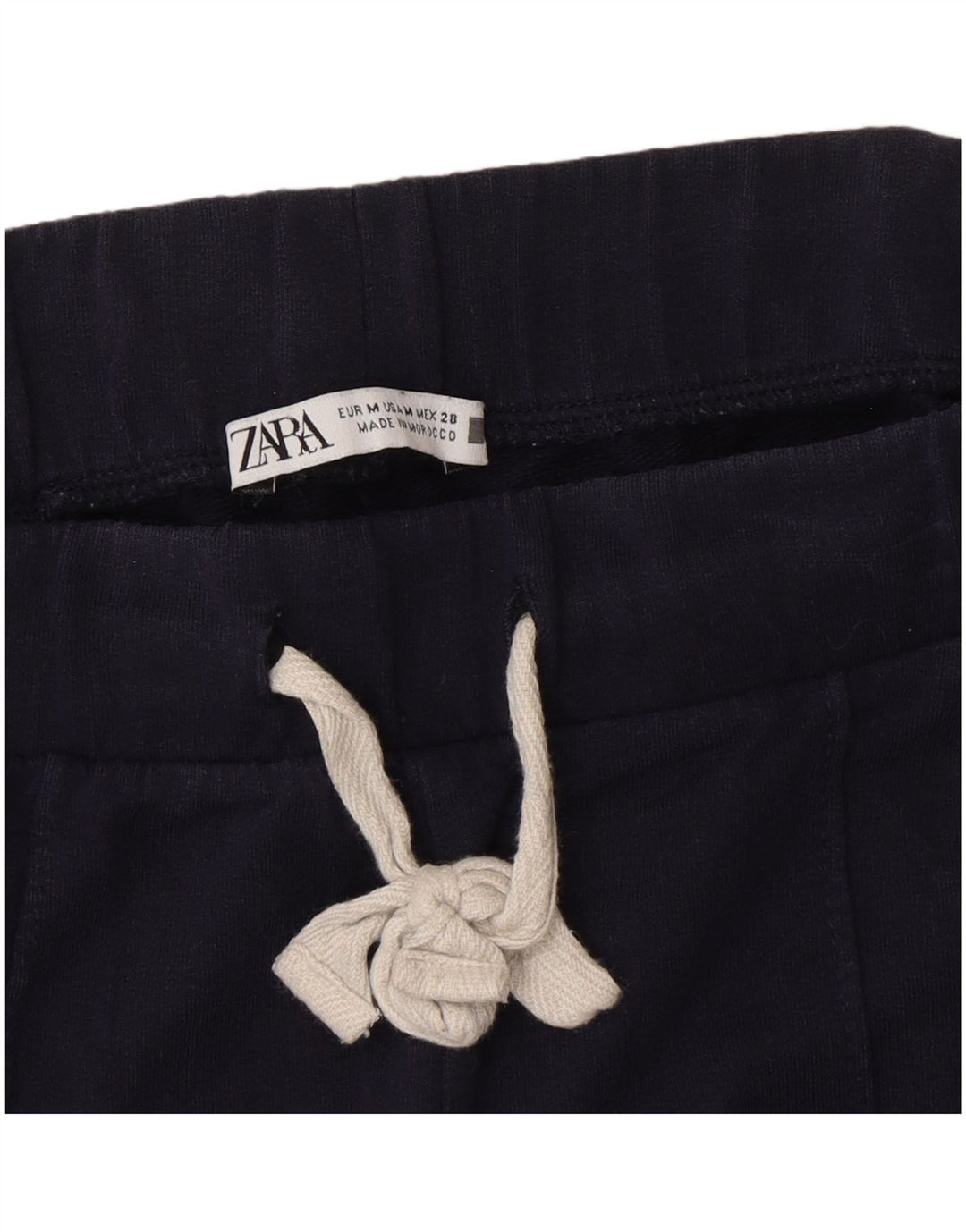 Zara Mujer Pantalones De Chándal UK 42 Medium Azul Marino Colorblock
