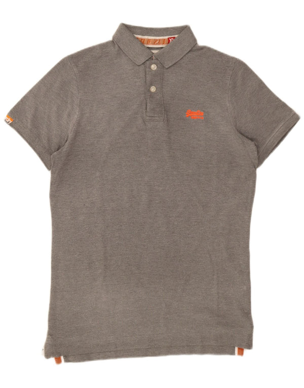 Superdry Polo Hombre XL Algodón Gris