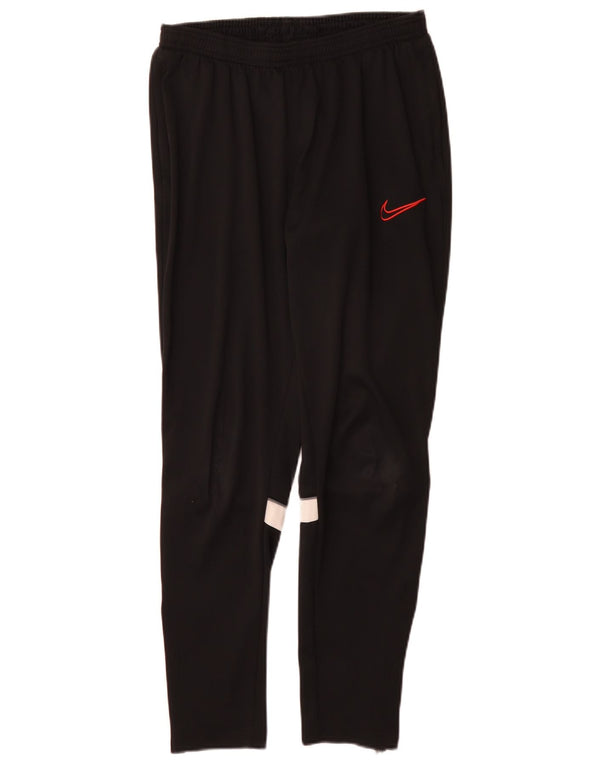 Pantalones De Chándal Nike Dri Fit Para Hombre Poliéster Color Block Negro Mediano
