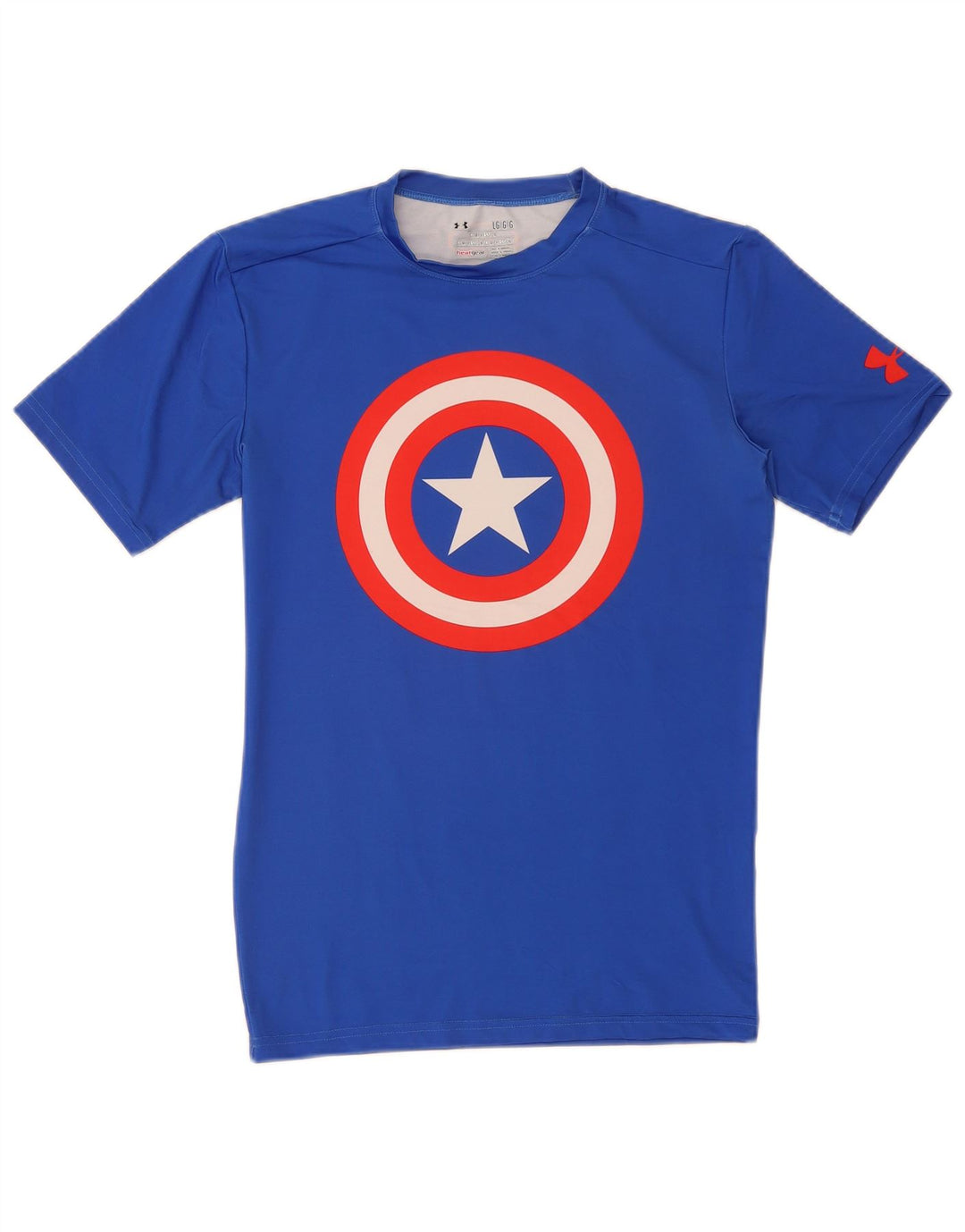 Under Armour Camiseta gráfica Marvel para niños 11-12 años Grande Azul