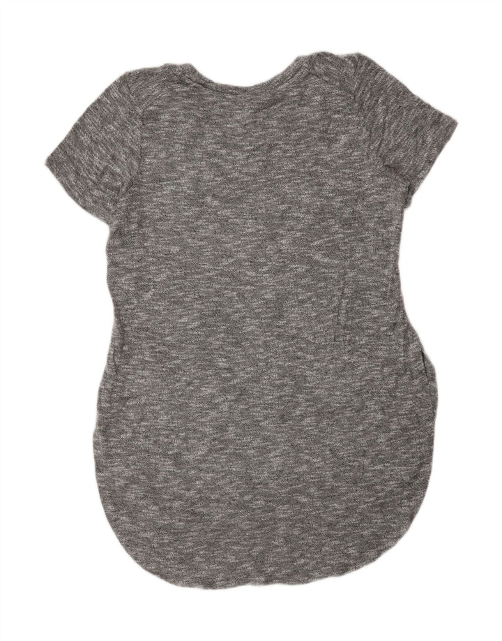 MOSSIMO Vestido tipo camiseta para mujer UK 44 Rayón moteado gris medio