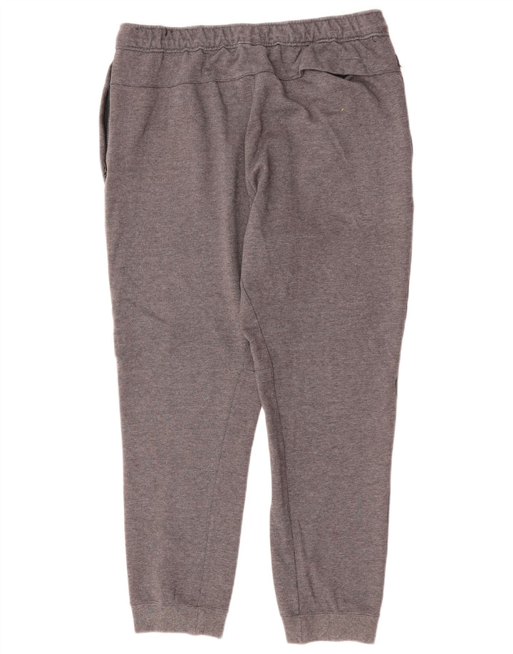 Nike - Pantalones de chándal para hombre, color gris, algodón