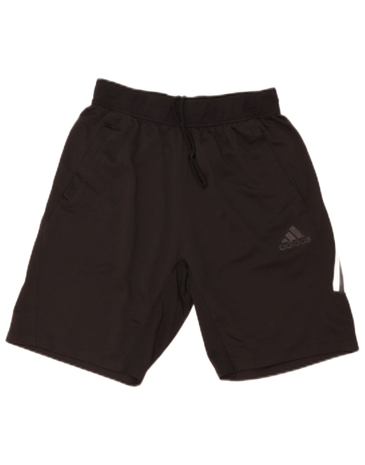 Adidas Mens Aeroready Sport Shorts Pequeño Negro Poliéster