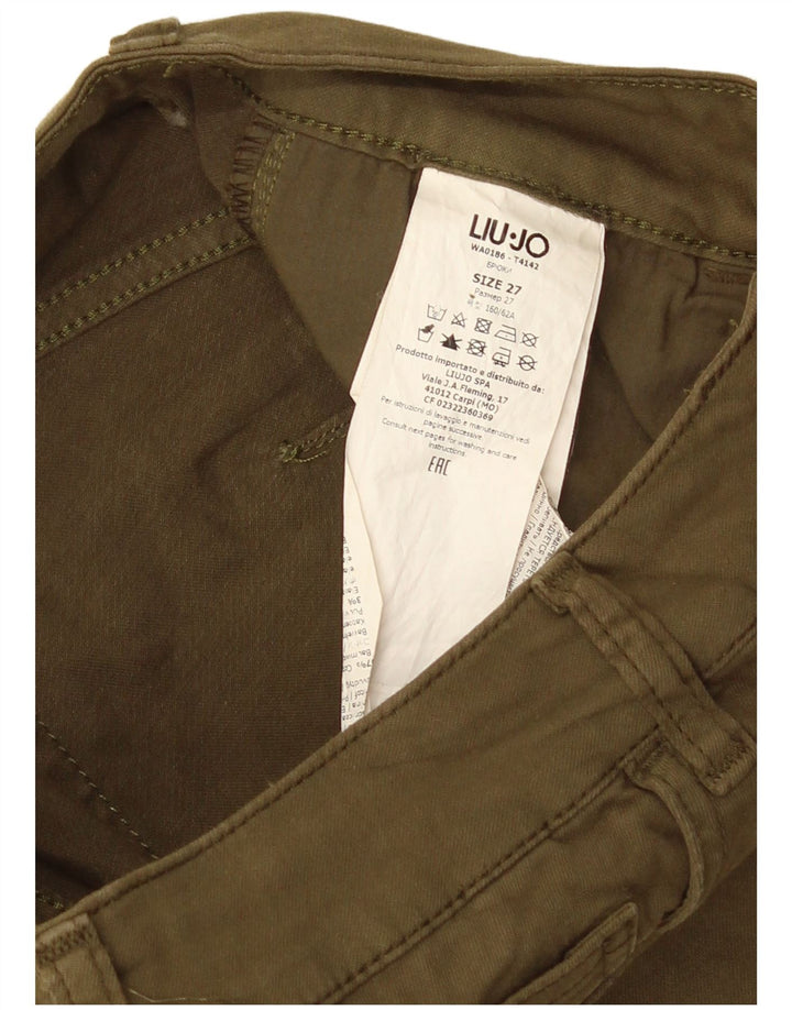 Jeans Liu Jo Mujer Slim W27 L25 Algodón Caqui