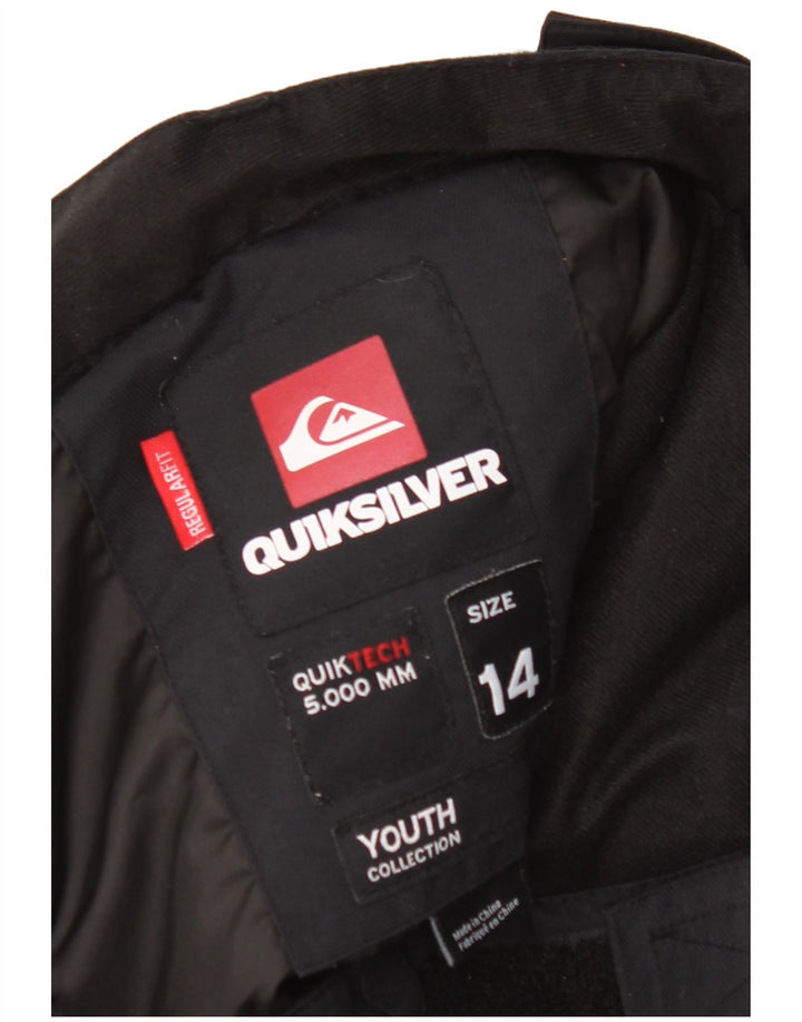 Quiksilver Pantalón Esquí Niño 13-14 Años Poliamida Negro