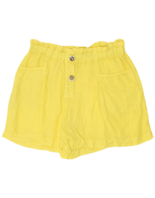 Zara Shorts Casual Niña 11-12 Años W28 Amarillo