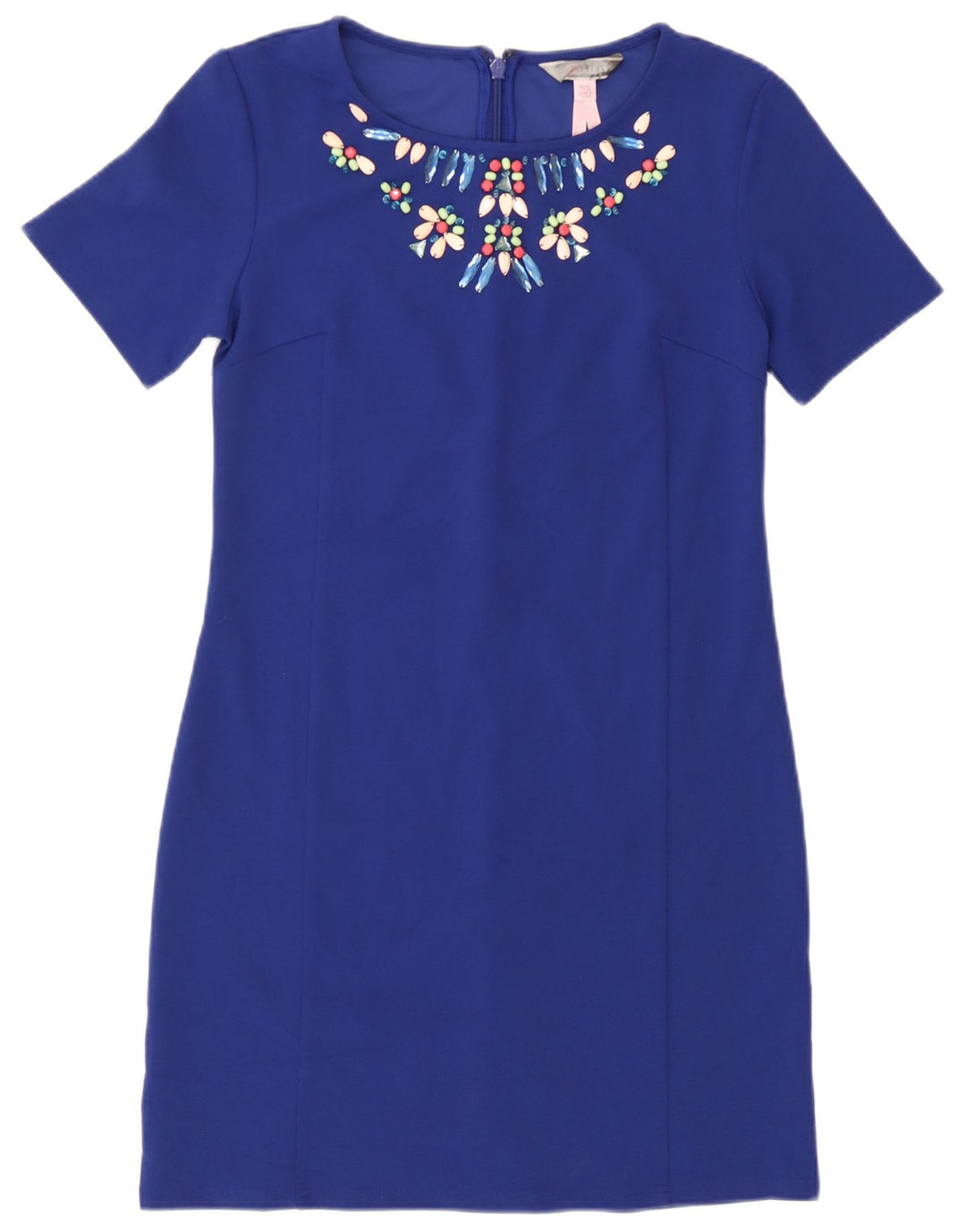 Vestido tubo Lipsy Mujer ES 40 Pequeño Poliéster azul