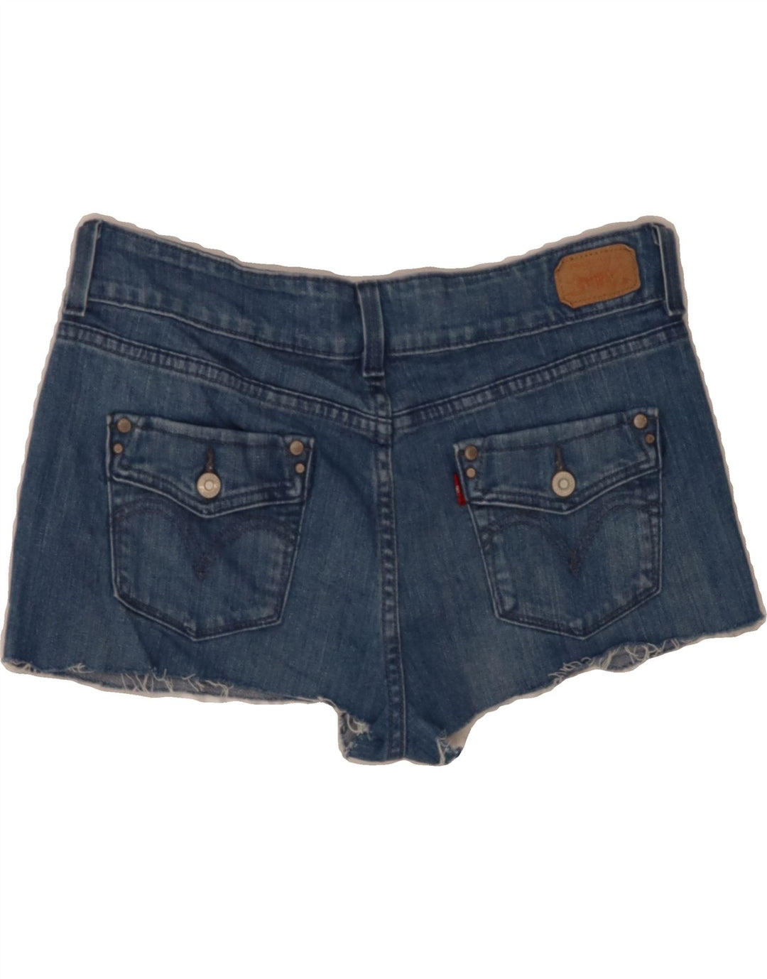 LEVI'S Womens Denim Shorts US 6 Medium W30 Blue Cotton Vintage Levi's and Second-Hand Levi's from Messina Hembry 