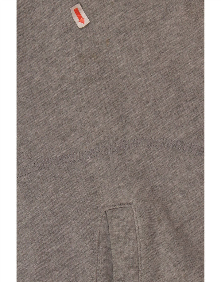 MAJESTIC Suéter con capucha y cremallera de los New York Yankees para mujer UK 14 Gris medio