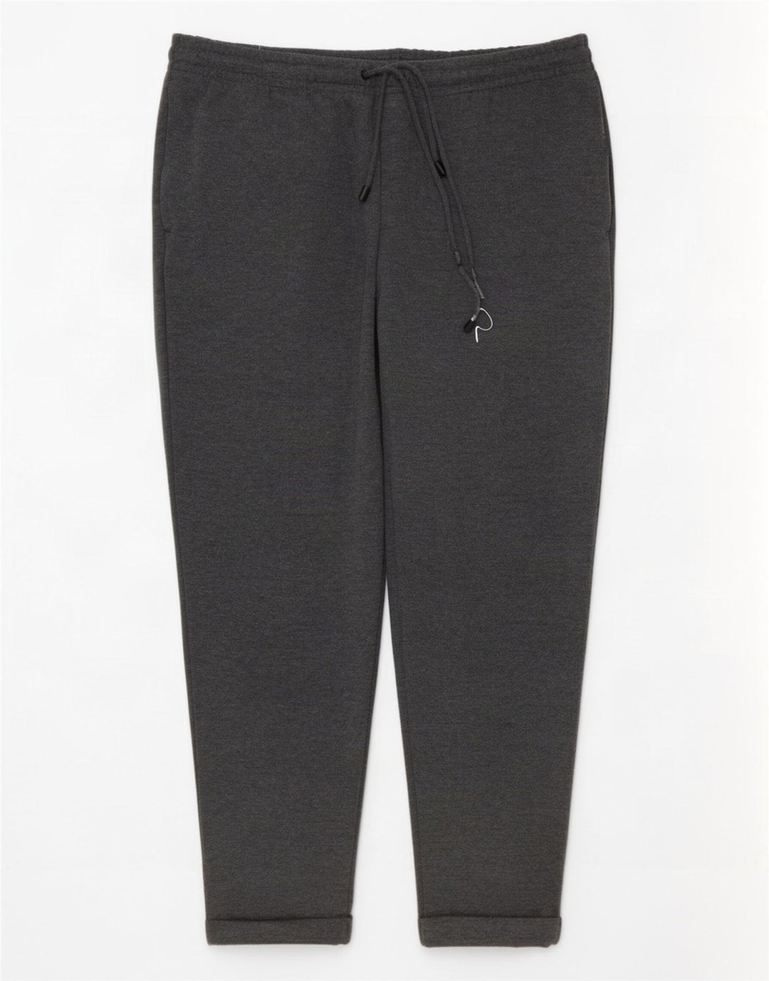 Zara Hombre Pantalón Chándal XL Gris Poliéster