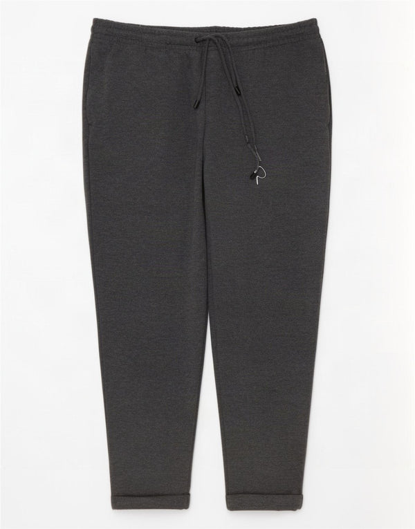 Zara Hombre Pantalón Chándal XL Gris Poliéster