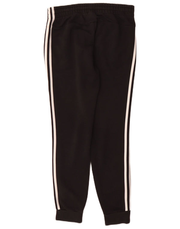 Adidas Mujer Chándal Pantalones Joggers UK 12/14 Mediano Negro Algodón