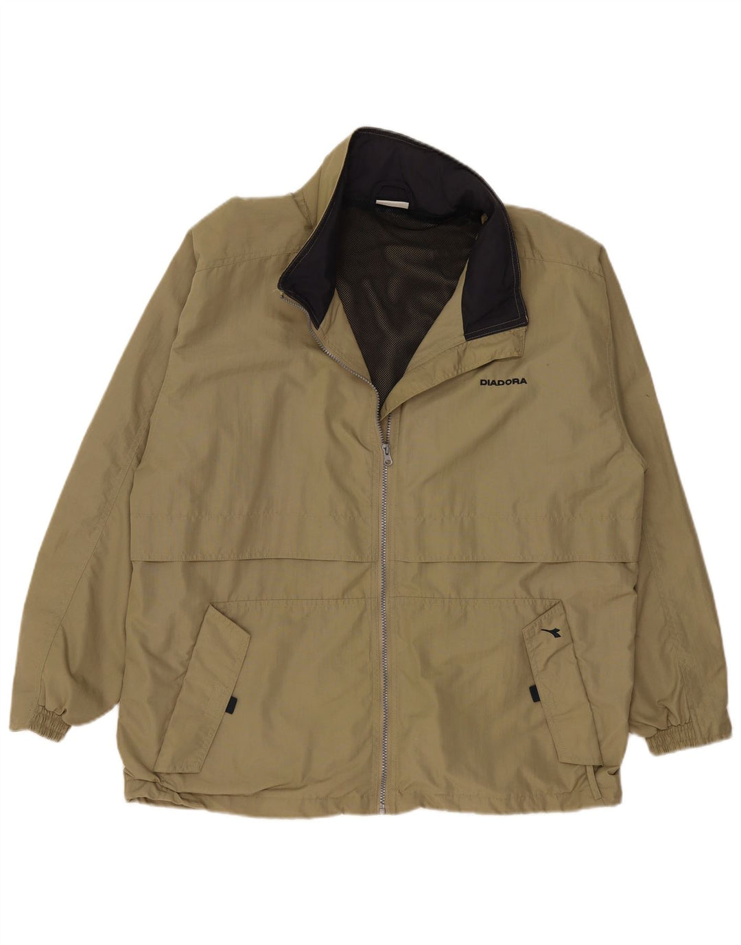 DIADORA Chubasquero Hombre ES 42 XL Poliamida Caqui