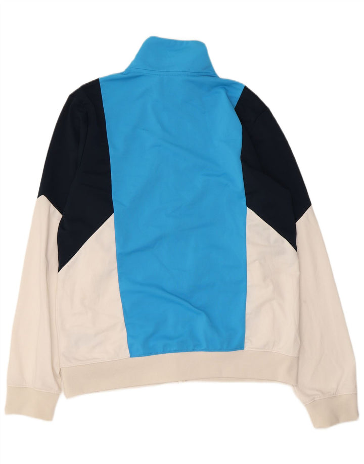 NIKE Hombre Chándal Top Jacket Large Azul Colorblock Poliéster