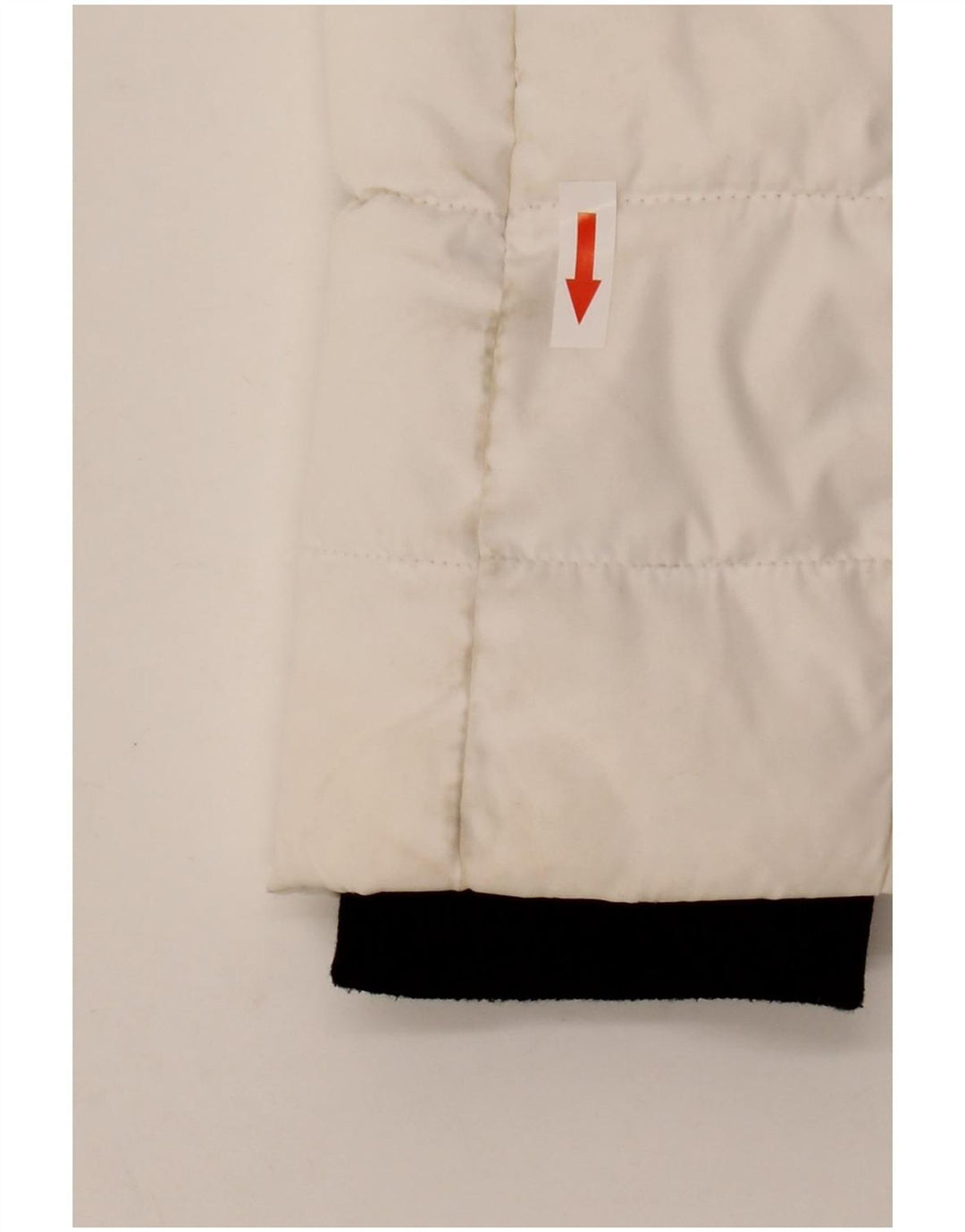 Superdry Chaqueta Acolchada Con Capucha Para Mujer UK 44 Poliéster Blanco Grande