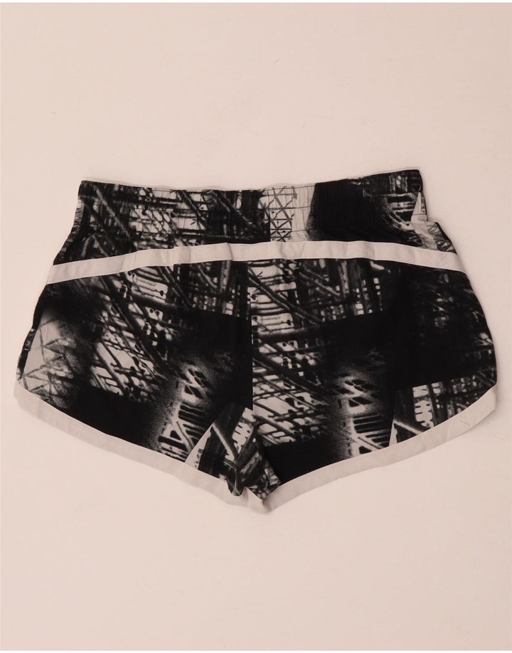 Gap Shorts deportivos para mujer UK 44 Poliéster geométrico negro mediano