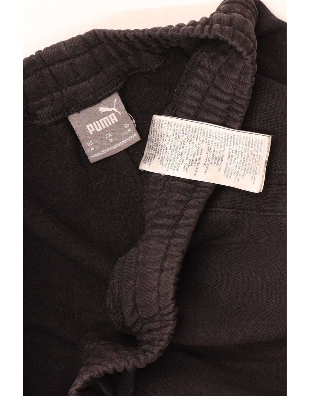 Puma Shorts Deportivos Gráficos Para Hombre Negro Mediano