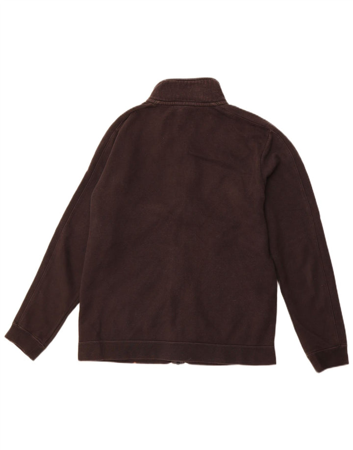 NIKE Hombre Chándal Top Chaqueta Pequeña Algodón Negro