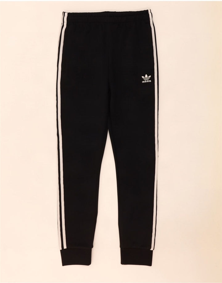 Adidas Hombre Pantalones De Chándal Joggers Medium Negro Poliéster