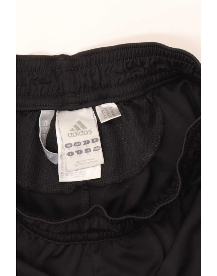 Adidas Mens AC Milan Sport Shorts Pequeño Negro Poliéster