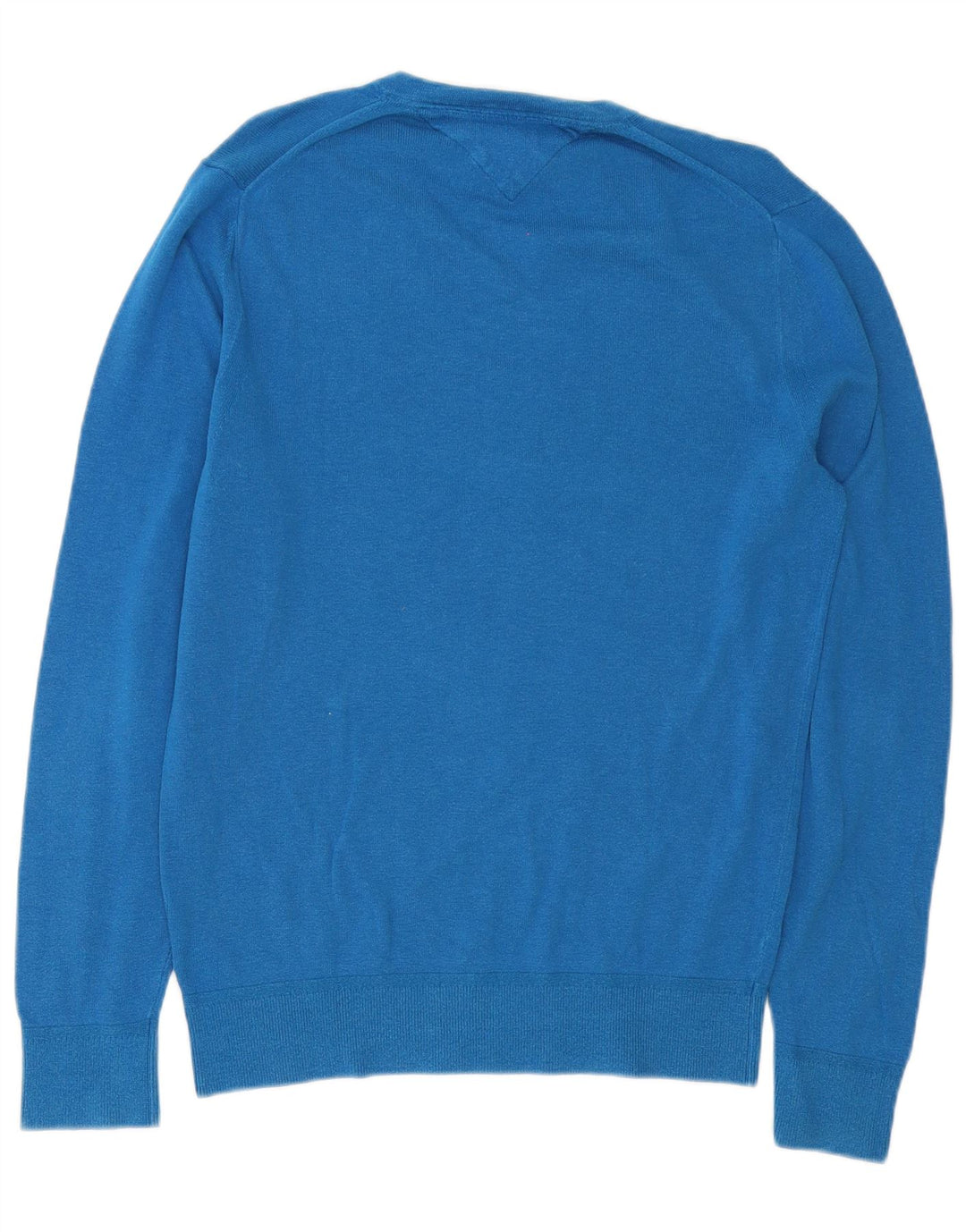Tommy Hilfiger Jersey con Cuello en V para Hombre Pequeño Algodón Azul